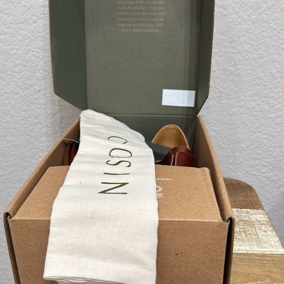 Nisolo Emma d’Orsay Oxford Leather Brandy Size 7.5 - Picture 10 of 11